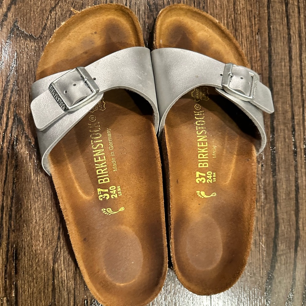 Birkenstock Silver Sandals